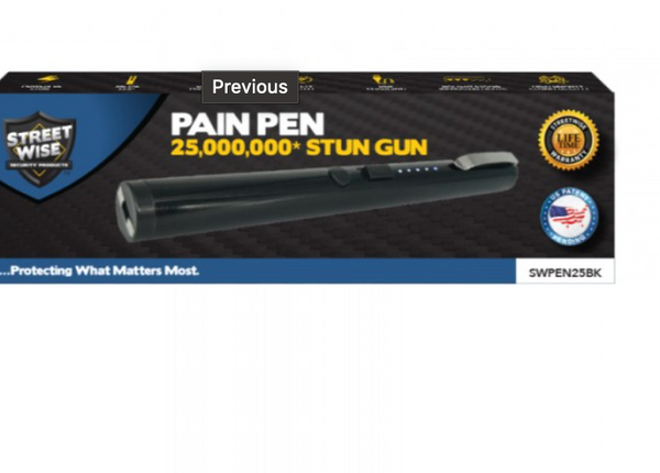 Streetwise Pain Pen 25,000,000 Stun Pen