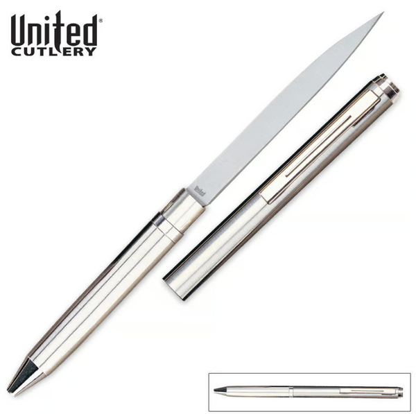 Black Ink Pen Knife