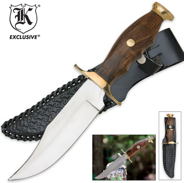 Mountain Man Classic Hunting Knife And Sheath