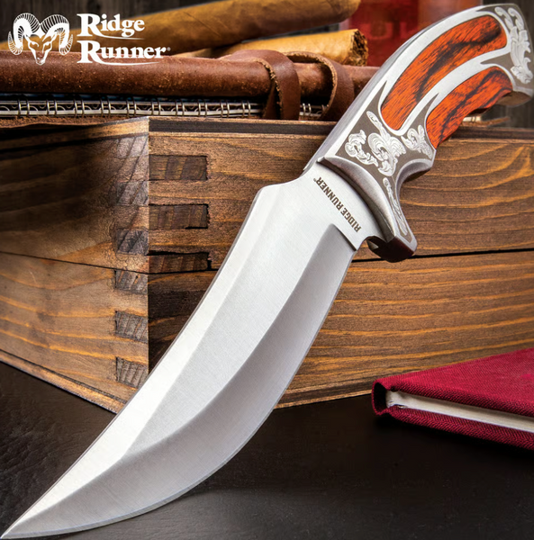 Ridge Runner Executive Wooden Fixed Blade Knife