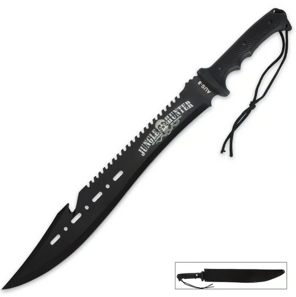 Jungle Hunter™ Machete with Sheath