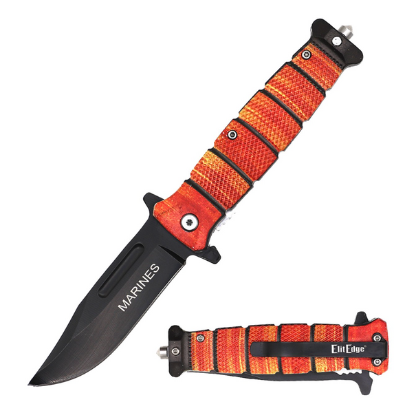 Elite Marine Tactical Spring Assisted Knife