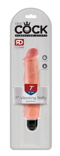 King Cock Vibrating Stiffy 7"