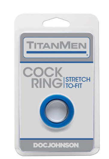 Titanmen Tools Cock Ring - Blue