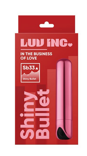 Luv Inc. Shiny Bullet - Pink