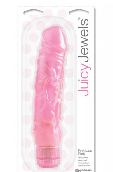 Juicy Jewels Precious Pink Vibrator - Pink