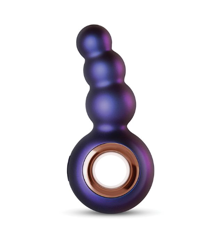 Hueman Outer Space Vibrating Anal Plug - Purple