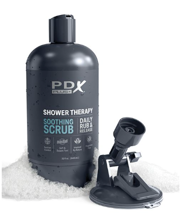 PDX Plus Shower Therapy Soothing Scrub - Light