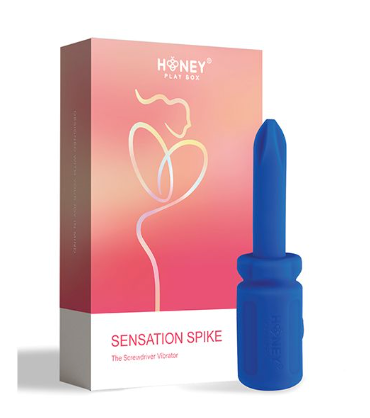 Sensation Spike the Screwdriver Vibrator - Blue