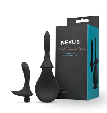 Nexus Anal Douche Set - Black