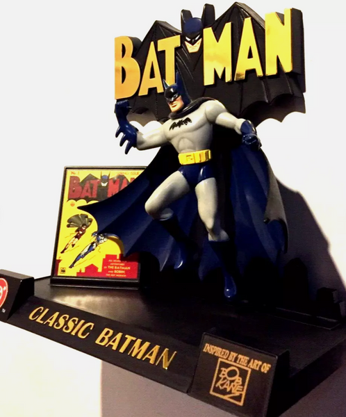 Classic Batman Edition Bob Kane Inspired DC Comics Statue 1998