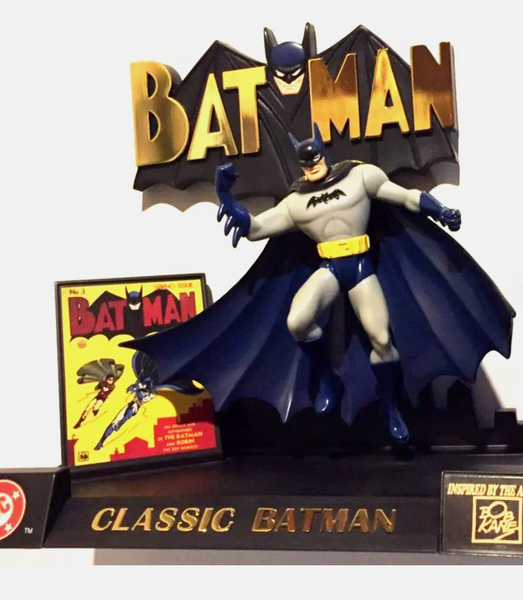 Classic Batman Edition Bob Kane Inspired DC Comics Statue 1998