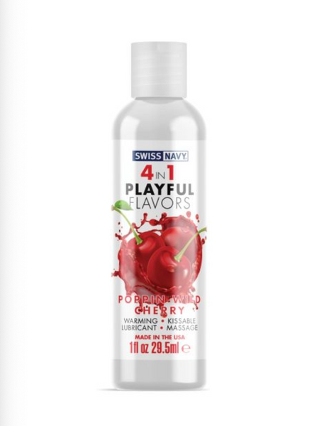 Swiss Navy 4 in 1 Flavors Lubricant