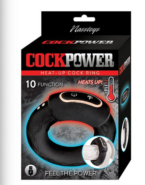 Cockpower Heat up Cock Ring - Black