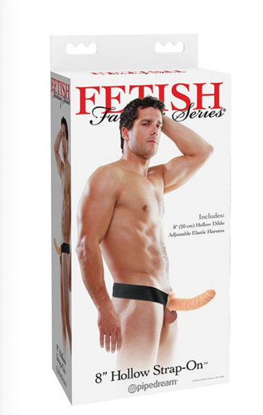 Fetish Fantasy Series 8" Hollow Strap On