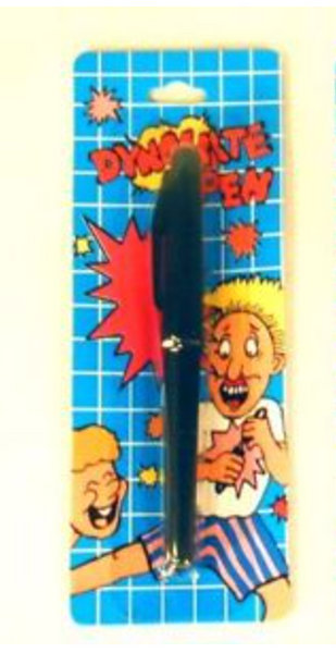 Exploding Trick Fake Pen