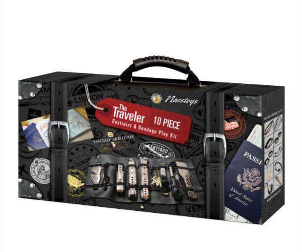 The Traveler 10 Piece Restraint & Bondage Play Kit