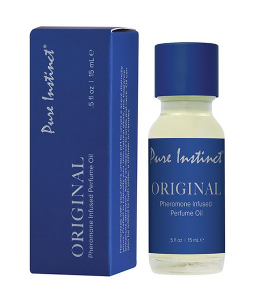Pure Instinct Pheromone Perfume Oil Original - 15 ml Dropper Glass