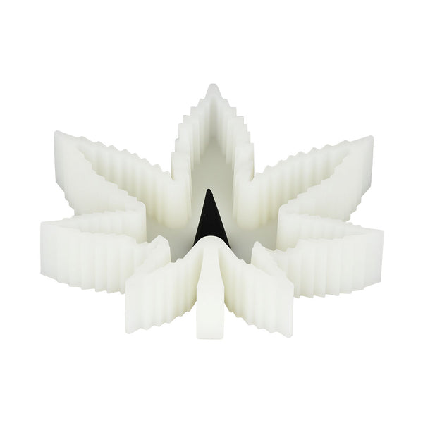 Hemp Leaf Silicone Ashtray  5"