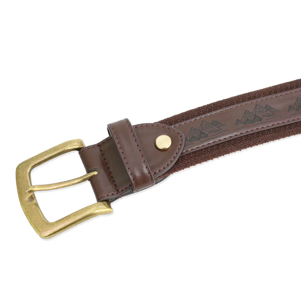 Theories of Atlantis - As Above Belt - Vegan Leather Brown
