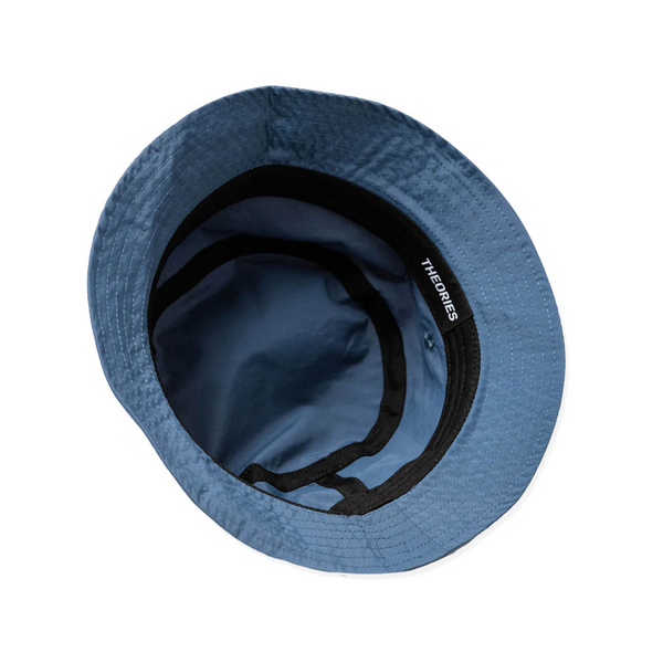 Theories - Nylon Bucket Hat - Steel Blue
