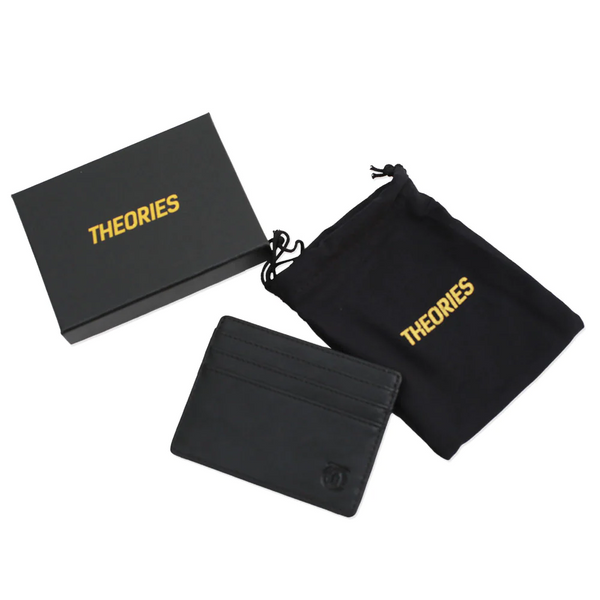 Theories - Lantern Wallet - Vegan Leather Black