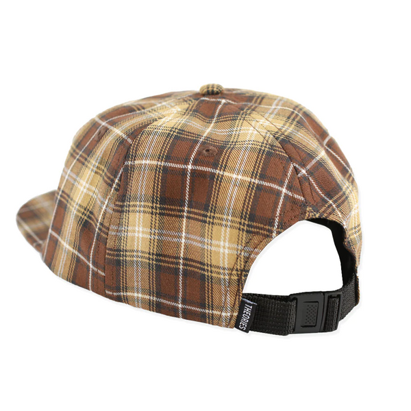 Theories - Mechanics Brown Plaid - Adjustable Hat