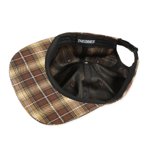 Theories - Mechanics Brown Plaid - Adjustable Hat