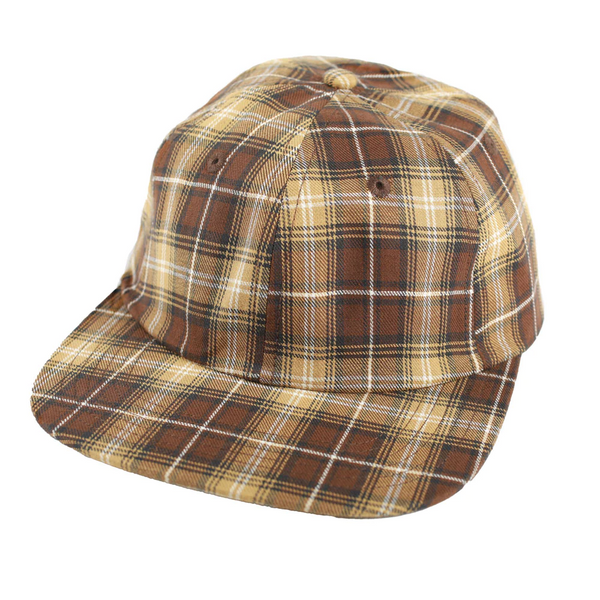 Theories - Mechanics Brown Plaid - Adjustable Hat
