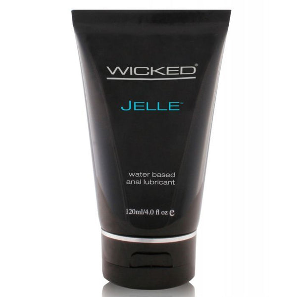 Wicked Sensual Care Jelle Waterbased Anal Lubricant - 4 oz Fragrance Free