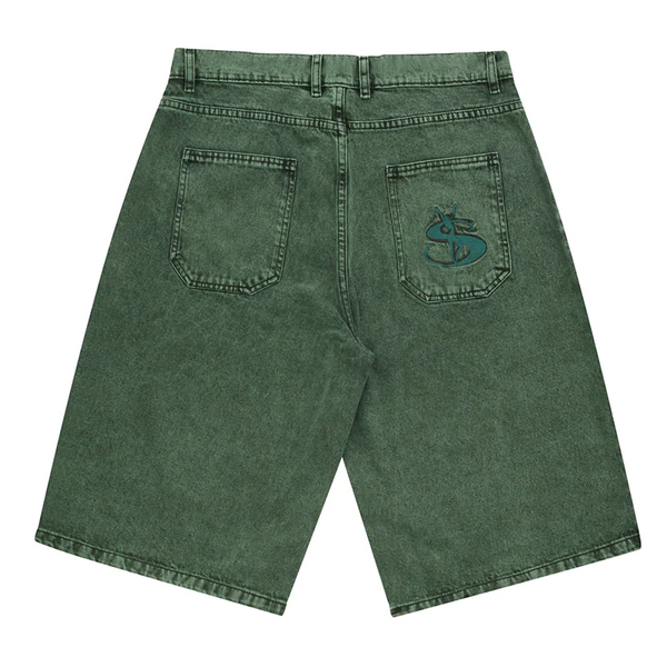 YARD SALE(ヤードセール)Phantasy Jeans Forest Yardsale - Phantasy Denim Shorts - Forest Green