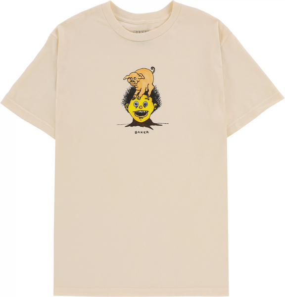 Baker Skateboards - Piggy T-shirt - Cream