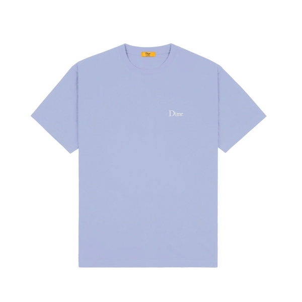 Dime - Classic Small Logo T-Shirt  - Light Indigo