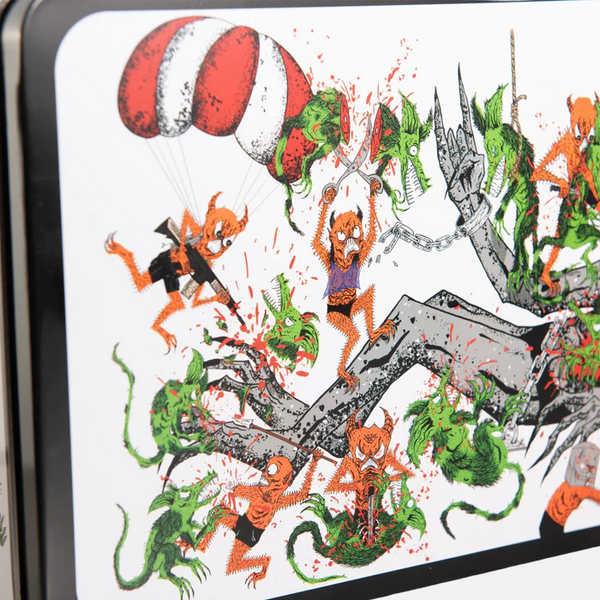 Baker Skateboards / Neckface - Toxic Rats - Tin Lunch Box