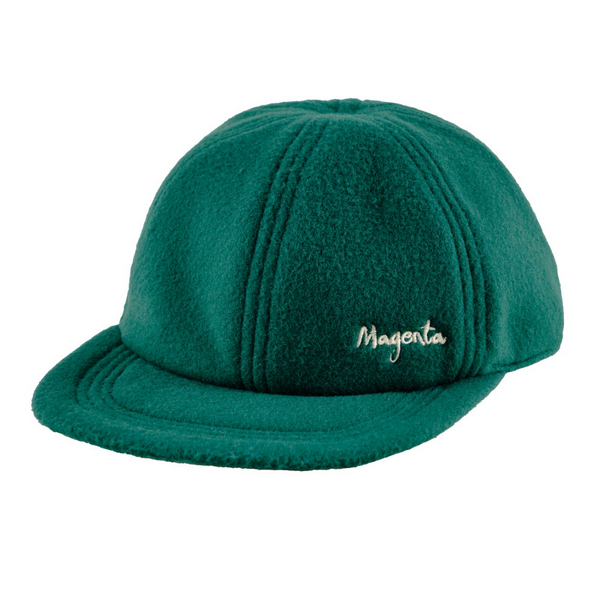 Magenta Skateboards - 6P Reversible Fleece Hat - White/Green