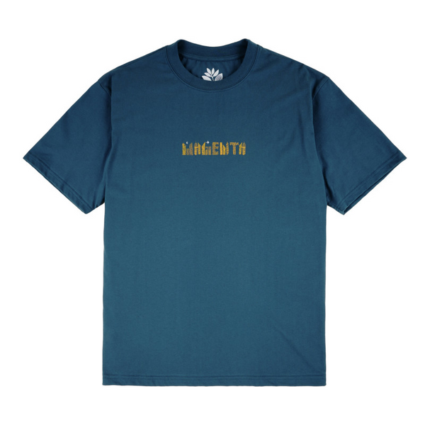 Magenta Skateboards - Downtown T-Shirt - Petrol Blue