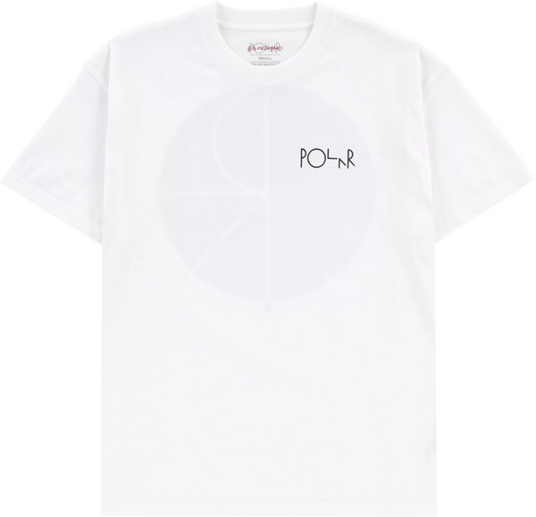 Polar Skate Co - Forest Fill Logo T-Shirt - White