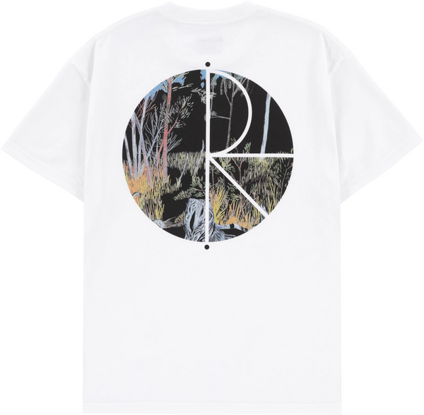 Polar Skate Co - Forest Fill Logo T-Shirt - White