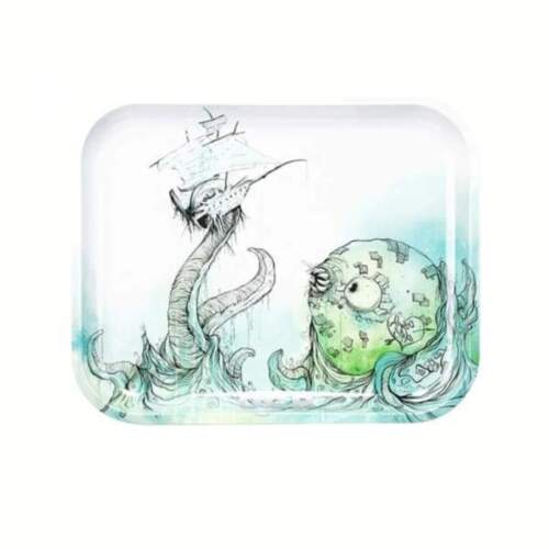 OCB Rolling Tray - Sean Dietrech Series - Sea Monster