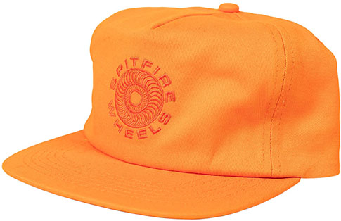 Spitfire Classic Snapback Hat - Orange / Red