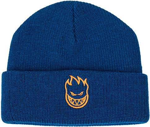 Spitfire Beanie - Bighead  - Navy / Orange