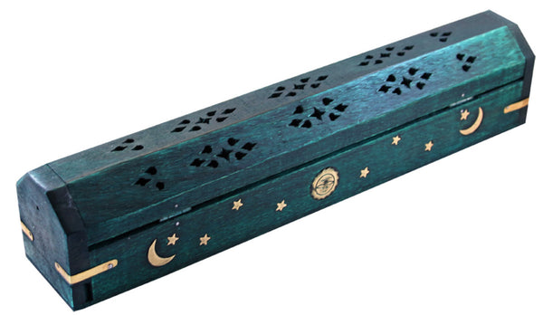 12" Coffin Incense Burner