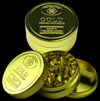 Grinder 3pc Metal Gold