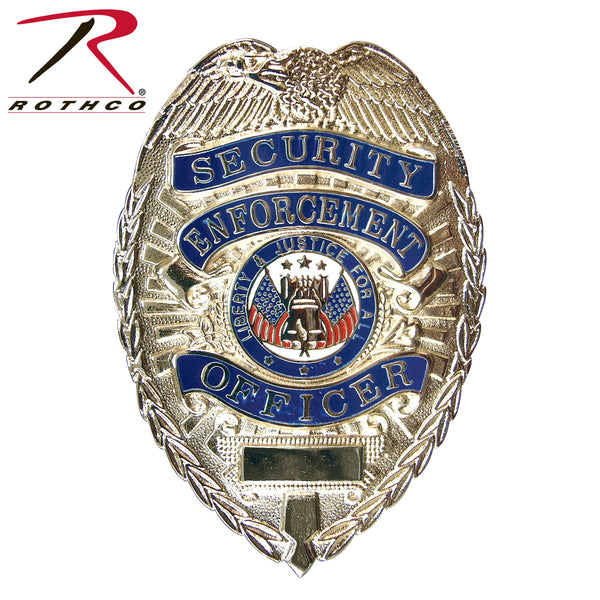 Security Badge - Silver/Gold