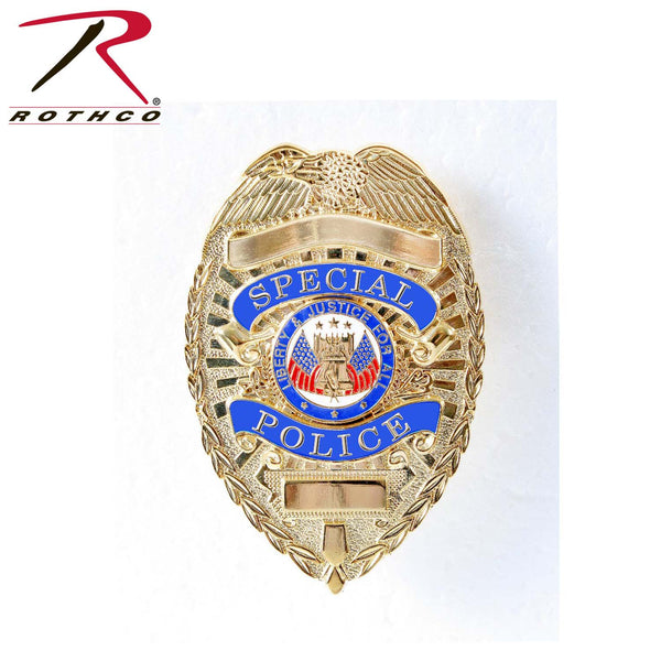Special Police Badge - Silver/Gold