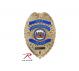 Gold Bail Enforcement Agent Badge