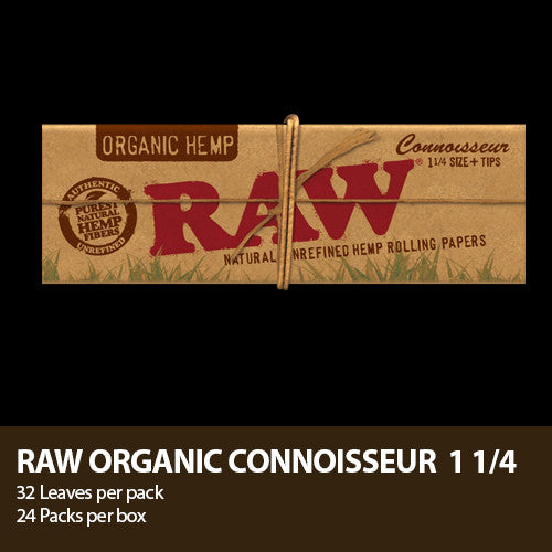 RAW Connoisseur Paper w/ Tips