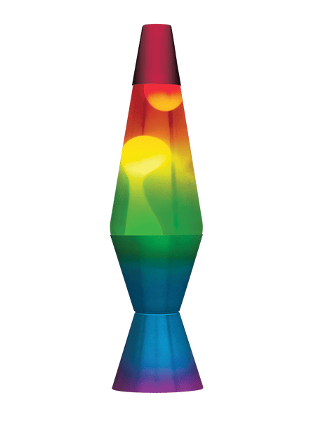 14.5’’ Lava Lamp Rainbow
