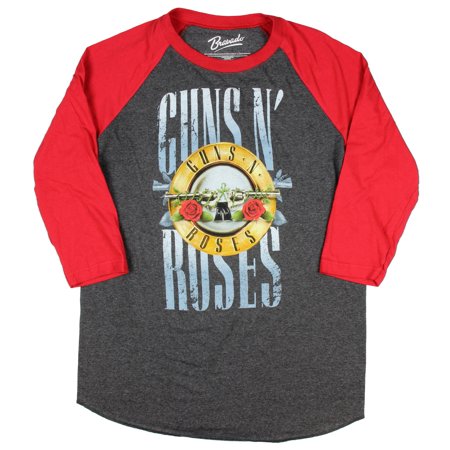 Guns N' Roses Men's Stack Logo Raglan T-Shirt