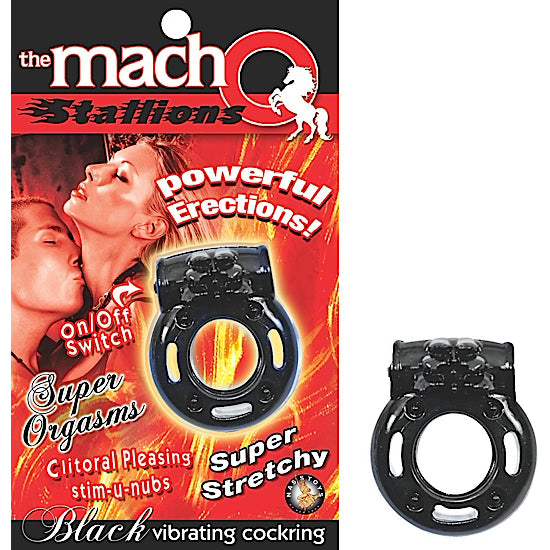 The Macho Stallions Vibrating Cockring